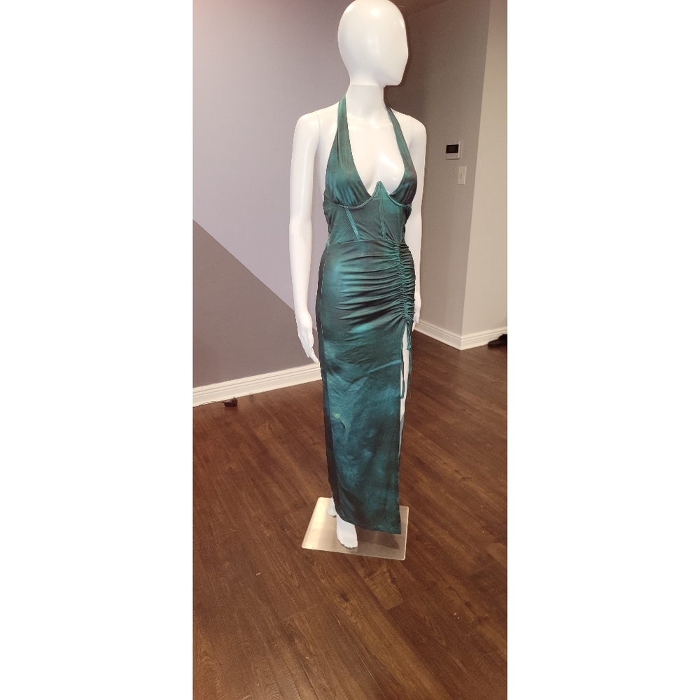 Micas maxi dress with slit